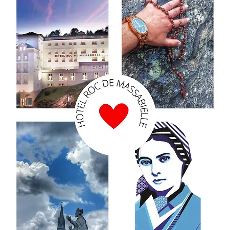 Hotell Roc De Massabielle Lourdes